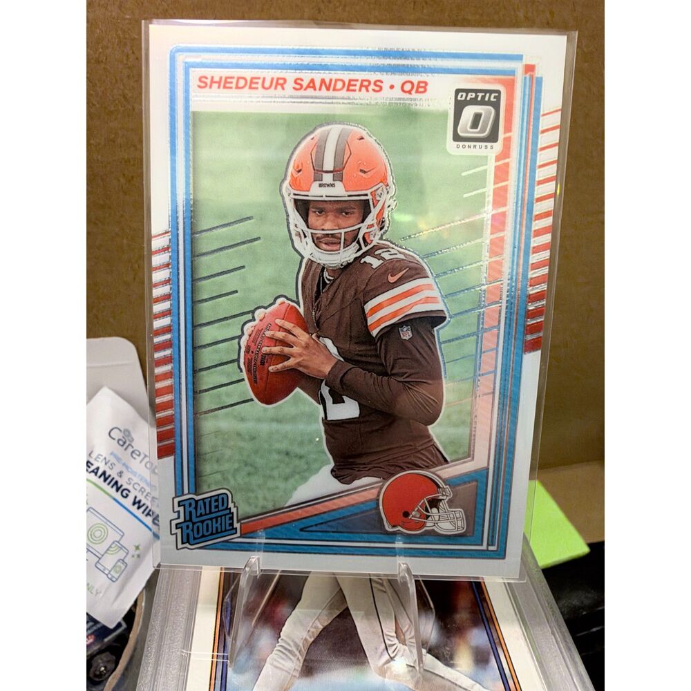 2025 Donruss Optic Shedeur Sanders Rated Rookie RC #203 Browns